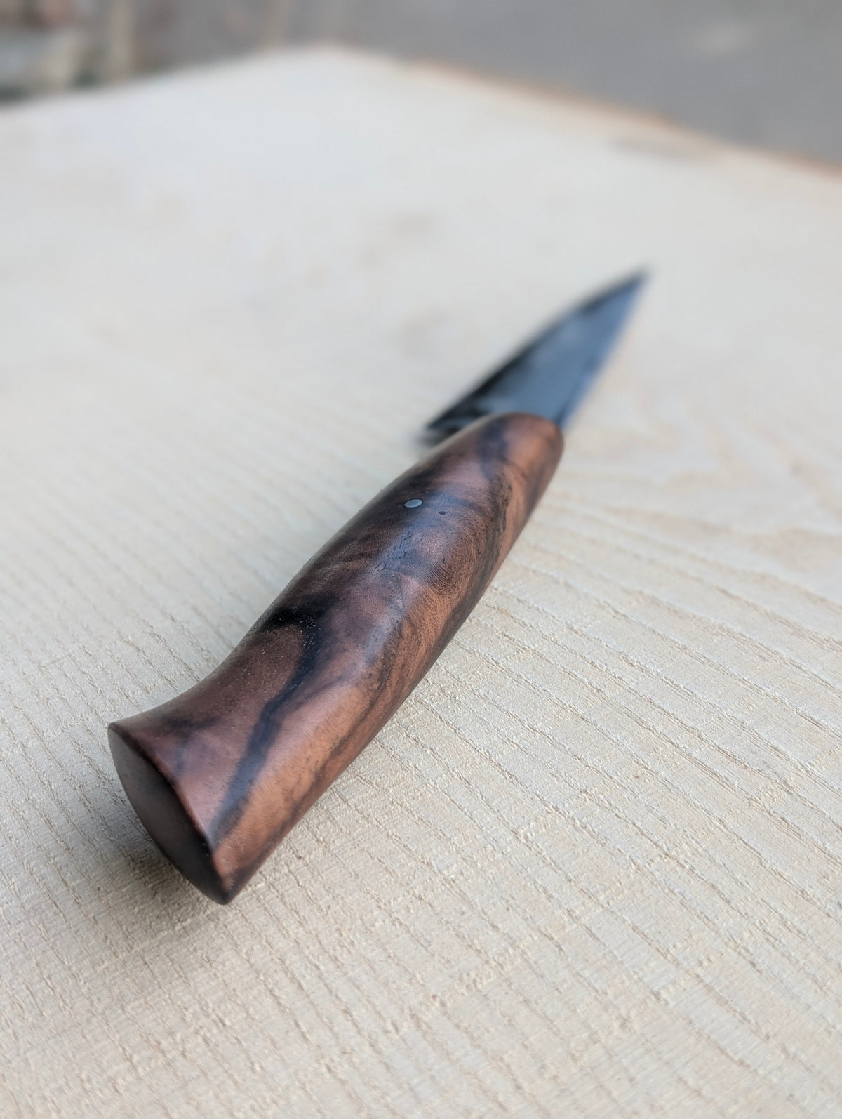English Walnut Stainless Laminate Pair